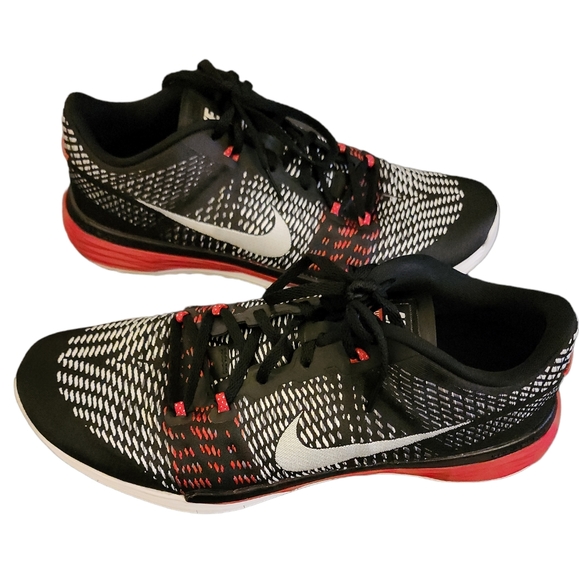 Nike Lunar Caldra M11 Black/White/University Red - Picture 2 of 4